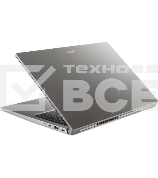 Ноутбук Acer Aspire Lite AL15-33P-3809/15.6'/IPS/Intel Core 3 N355/8Gb/512Gb SSD/Intel Graphics/NoOS/серебристый/1.43kg