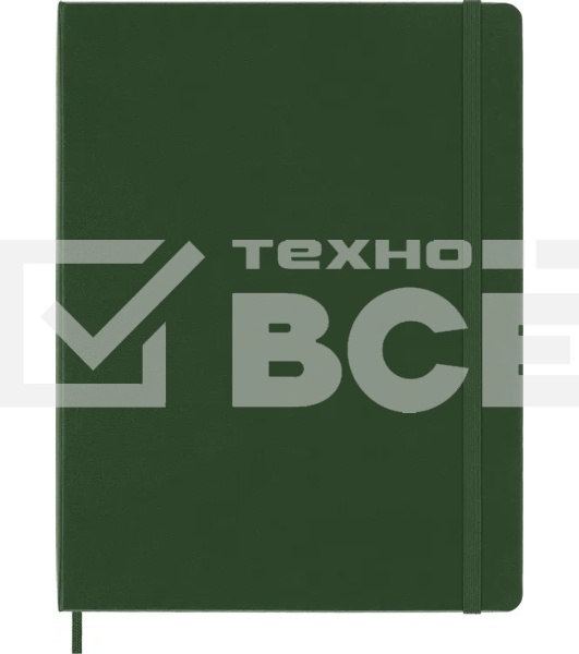 Блокнот Moleskine CLASSIC QP093K15 XLarge 190х250 мм 192 стр. пунктир твердая обложка зеленый