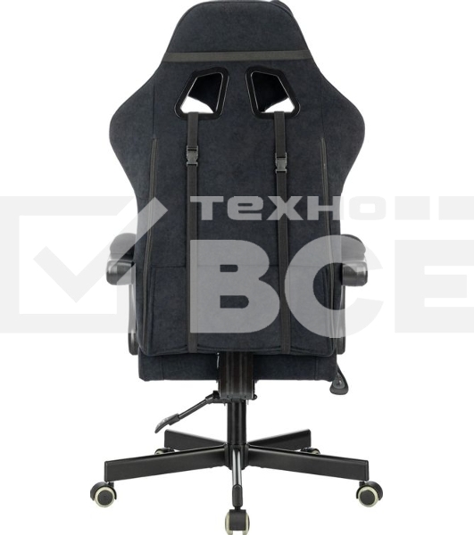 Кресло A4Tech Bloody GC-560 черный, ткань, 150 кг, подголовник, регулируемые подлокотники, механизм качания