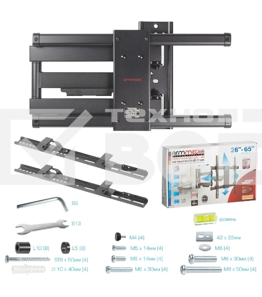 Кронштейн для телевизора Arm Media PARAMOUNT-40 черный 26