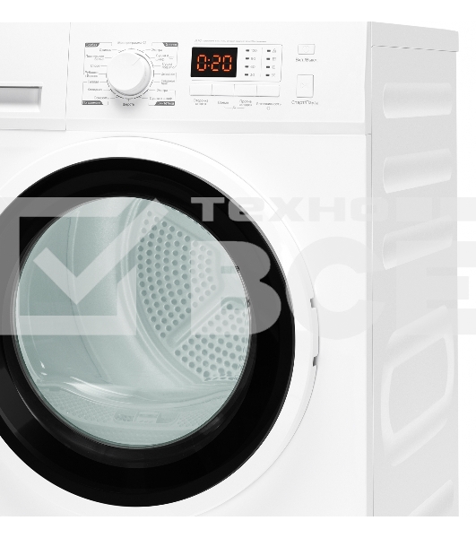 Сушильная машина Weissgauff WD 6148 D Heat Pump, белый
