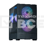 Компьютерный корпус ZALMAN P30 AIR, MATX, BLACK, WINDOW, 2xCombo (3.5'' or 2.5''), 3x2.5