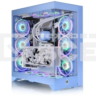 Компьютерный корпус Thermaltake CTE E660MX голубой без БП E-ATX 13x120mm 11x140mm 2xUSB3.0 audio bott PSU