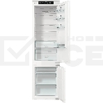 Встраиваемый холодильник Gorenje NRKI519141 белый двухкамерный 207/68 л морозилка снизу, No Frost, фото2