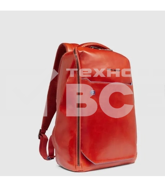 Рюкзак мужской Piquadro Blue Square CA6591B2/CU4, кожа, табачный