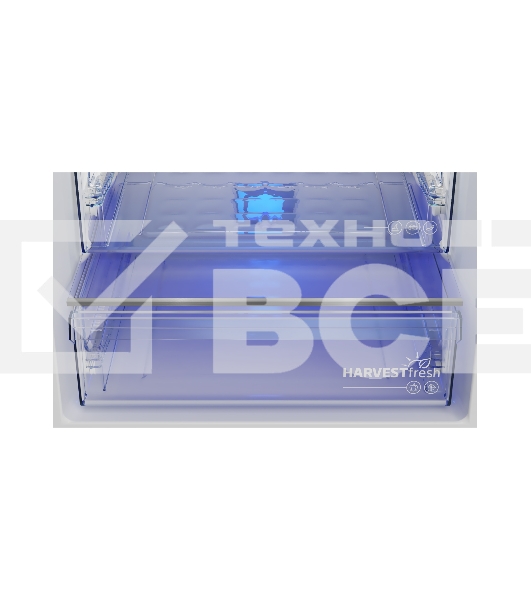 Холодильник Beko B3R0CNK402HW белый двухкамерный 257/100л морозилка снизу, No Frost