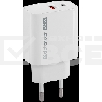 Сетевое ЗУ Defender UPA-130 USB-C/PD30W + USB-A/QC3.0, белый., фото4