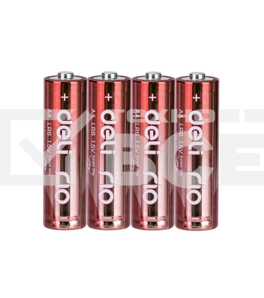 Батарейки Deli Rio E82902 AA LR6 1.5V (4шт\Pack) 