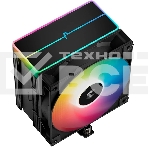 Кулер для процессора DEEPCOOL AG500 BK ARGB V2 черный 120мм алюминий+медь 1900rpm 29.4db 40pin 240W 160мм, фото4