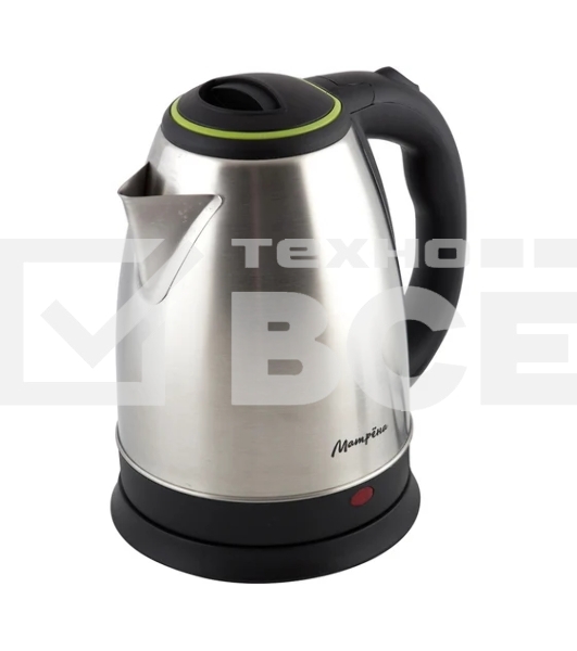 Чайник электрический Матрена MA-001 1,8 л,сталь,цвет крышки зеленый (005458)