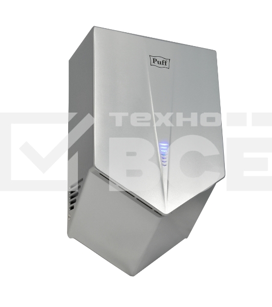 Электросушитель для рук Puff-8802С высокоскоростной, хром, 1,2 кВт
