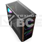 Компьютерный корпус без блока питания Case Raijintek AGOS MAX-MS4, Midi-Tower, TG, 4x140мм ARGB, 2xUSB 3.0 + 1xUSB Type-C, E-ATX, ATX, mATX, mITX черный, фото7