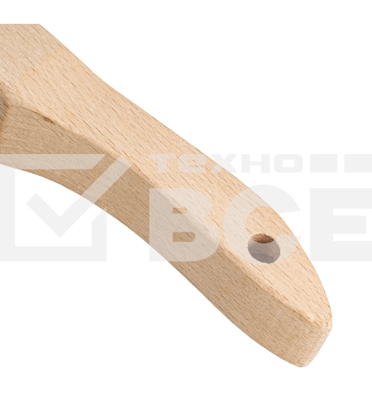 Щетка зачистная Denzel 6-и рядная, прямая проволока из нержавеющей стали с деревянной ручкой, EFP