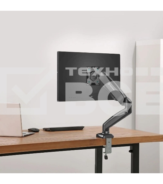 Кронштейн (держатель) ONKRON G80 для монитора 13'-32' дюймов настольный, черный