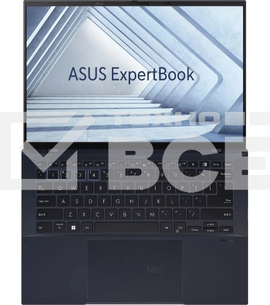 Ноутбук ASUS ExpertBook B9 OLED B9403CVAR-PP2161 Intel Core 5 120U 1400MHz/14'/2880x1800/16GB/512GB SSD/Intel Graphics/Wi-Fi/Bluetooth/Windows 11 Pro (90NX05W1-M02ZT0_Win11P) Star Black