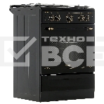 Плита газовая Gefest ПГ 6100-02 0187 черный, конфорок 4 шт, духовка 52 л, 60 см x 85 см x 60 см, фото2