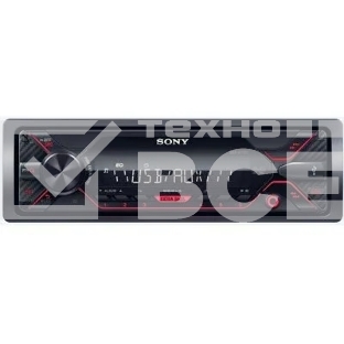 Автомагнитола Sony DSX-A110, 1 DIN, USB Type-A, AUX, съёмная панель