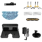 Робот-пылесос BBK BV3504 темный океан, 25 Вт, 2600 мАч Li-Ion, уборка комбинированная, пылесборник контейнер 0.6 л, фото5