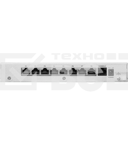 Межсетевой экран Zyxel USG FLEX 100H, 8xRJ-45: 1G (LAN/WAN), 1xUSB3.0 **
