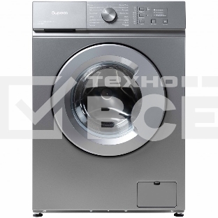 Стиральная машина Бирюса WM-SM510/04 M Металлик, загрузка фронтальная 5 кг, 1000 об/мин, класс А++
