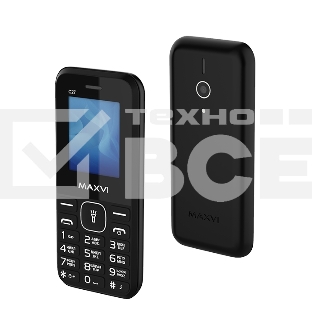 Мобильный телефон Maxvi C27 черный