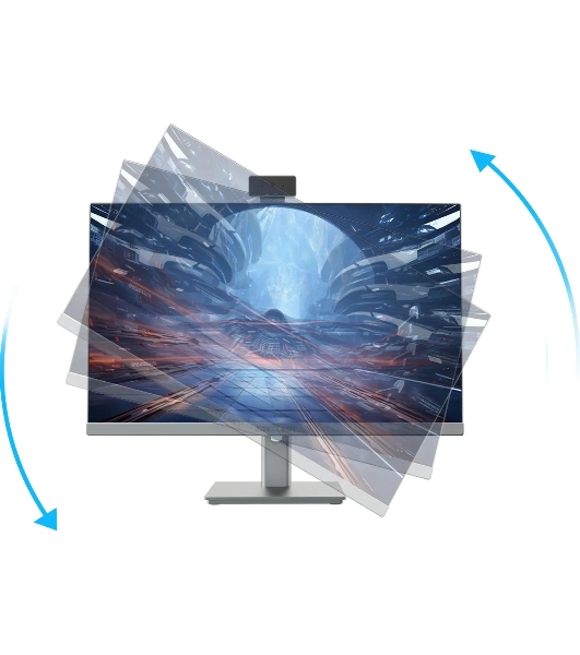 Моноблок Teclast V24 Air 23.8' Full HD i5 12450H (2) 16Gb SSD512Gb UHDG Windows 11 Professional GbitEth WiFi BT 120W Cam серый 1920x1080
