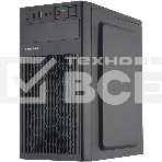 Компьютерный корпус Digma DCC-MN302 черный без БП mATX 1x80mm 2x120mm 1xUSB2.0 1xUSB3.0 audio, фото4