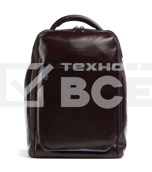 Рюкзак мужской Piquadro Blue Square CA6591B2/MO, кожа, красное дерево