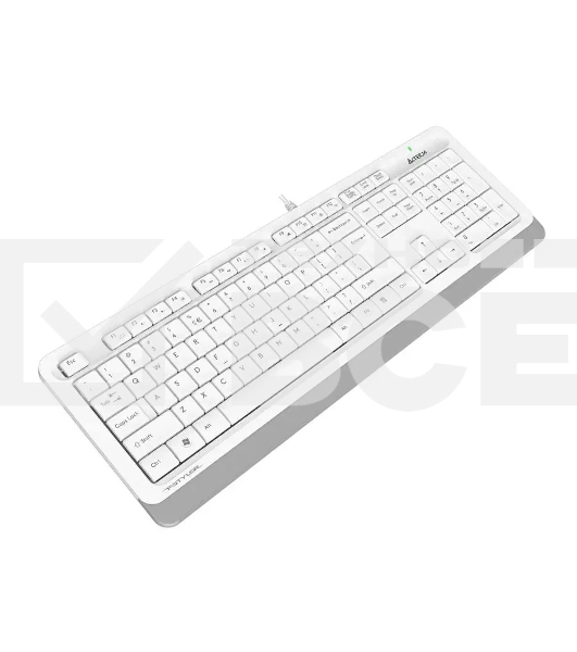 Клавиатура A4Tech Fstyler FK10 проводная, USB, белый/серый