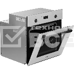 Духовой шкаф электрический Hyundai 6009.25 WG белый стекло, фото6