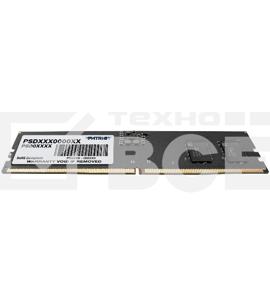 Оперативная память Patriot Signature, DDR5, 32GB (1x32 GB), 5200 MHz, CL42