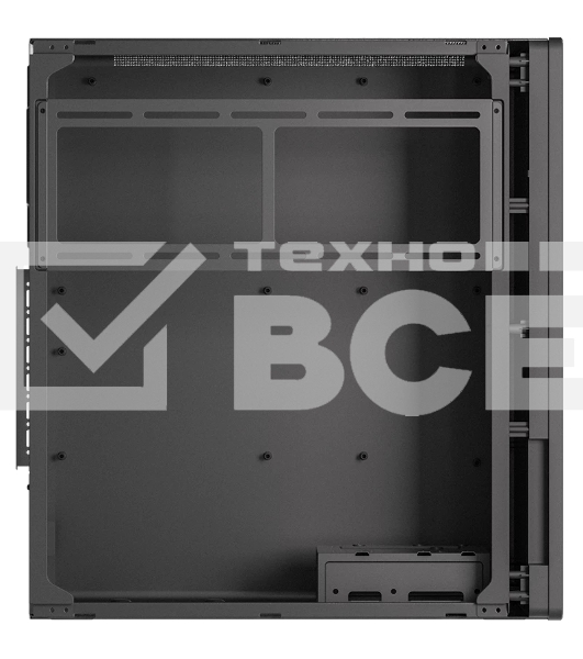 Компьютерный корпус Aerocool / Formula TimberLine T2 черный без БП mATX 4x120mm 1xUSB2.0 1xUSB3.0 1xUSB3.1 audio bott PSU