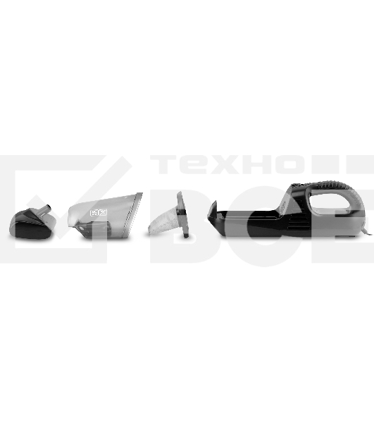 Пылесос автомобильный Vitek VT-1850(BK) 90 Вт/ Моющийся фильтр.