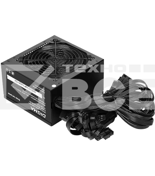 Блок питания Digma DPSU-650W-WH RTL, 650Вт, 80 PLUS, 120мм, черный