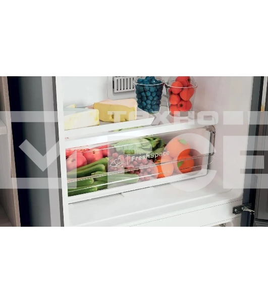 Холодильник Indesit ITS 4200 G серебристый двухкамерный 247/78л морозилка снизу, No Frost