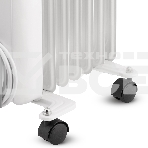 Масляный обогреватель Vitek VT-1708 W (7 секций) белый, 1500 Вт, 20 м2, термостат, фото5