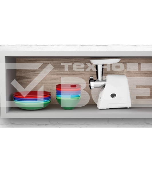 Мясорубка Bosch MFW2517W 1500 Вт, 1.7 кг/мин, белый