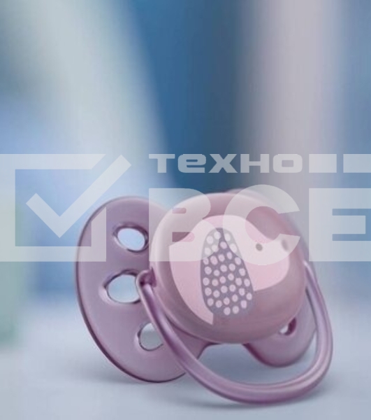 Пустышка Philips Avent ultra soft, собачка, 6-18 мес., 1 шт.