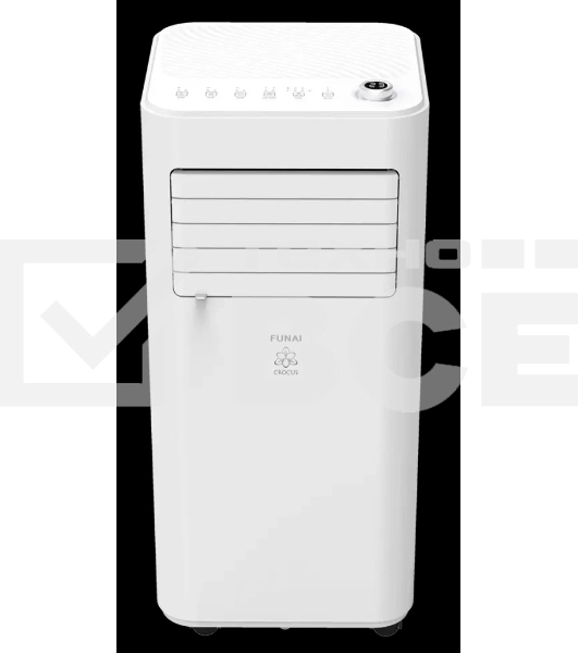 Кондиционер мобильный FUNAI CROCUS MAC-CS22CON01 7500 BTU, 15 м², 53 дБ, охлаждение, белый