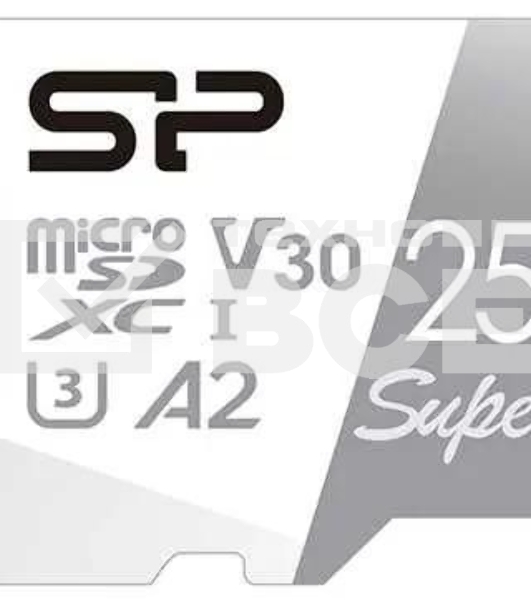 Флеш карта microSD 256Gb Silicon Power Superior Pro A2 microSDXC Class 10 UHS-I U3 Colorful 100/80 Mb/s (SD адаптер)