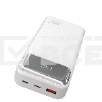 Портативный аккумулятор MORE CHOICE (4620202552785) PB29-20 20000mAh 1USB+2Type-C 3.0A 22.5W+PD20W+QC3.0, белый, фото5