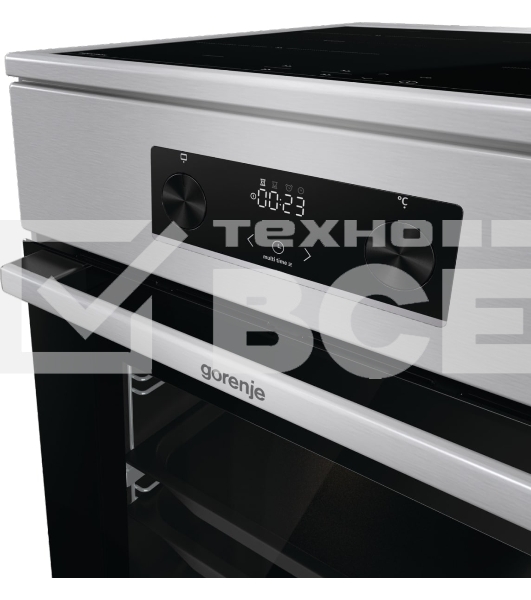 Плита электрическая Gorenje GEIT5C61XPG нержавеющая сталь