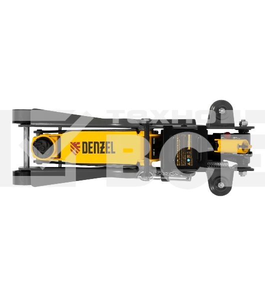 Домкрат гидравлический подкатной с фиксатором Denzel 2,5 т, 85-385 мм