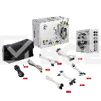 Блок питания MSI MAG A850GL PCIE5 WHITE, 850W, 80 PLUS Gold, полностью модульный, ATX 3.0, PCIE5, RTL белый, фото5