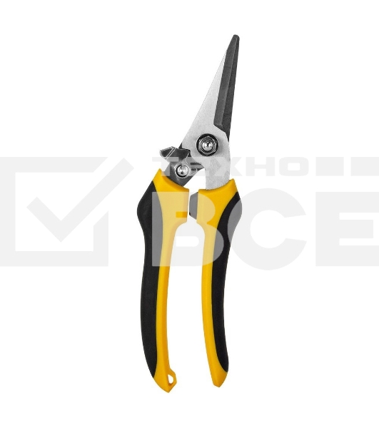 Ножницы универсальные строительные Deli DL2908 205мм, 48-52HRC, прорезиненная рукоятка