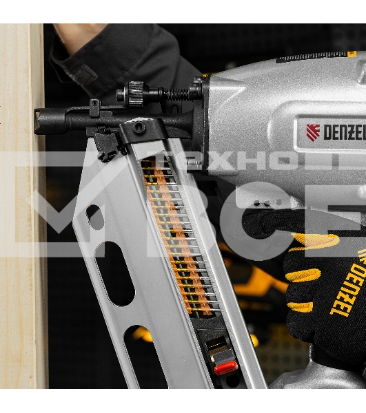 Гвозди Denzel для пнев. нейлера (оцинк.), длина - 65 мм, диам. - 2,9 мм, 2000 шт.