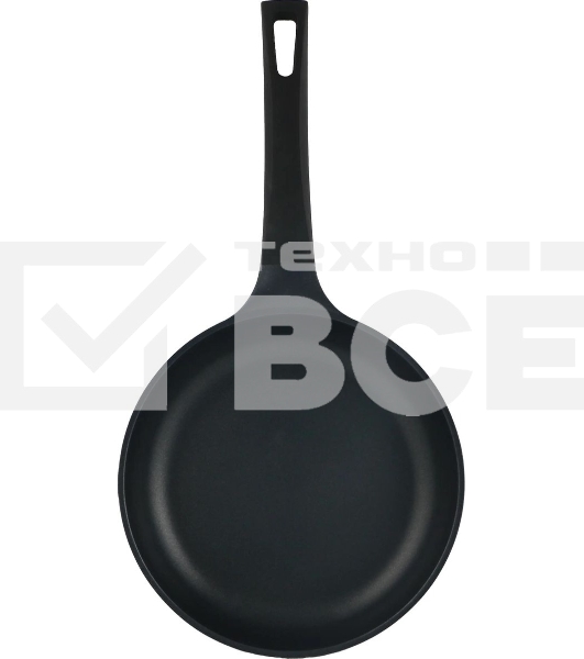 Сковорода Rondell Baselard RDA-2004 круглая 28 см покрытие: Xylan Plus ручка несъемная (без крышки) темно-серый