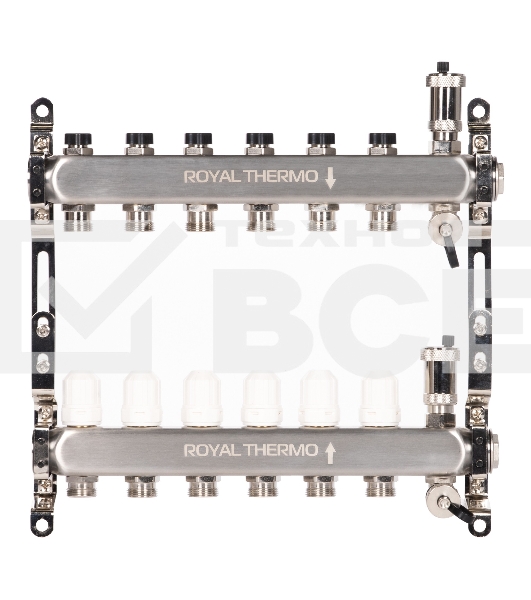Коллектор Royal Thermo нерж. в сборе универсальный 1