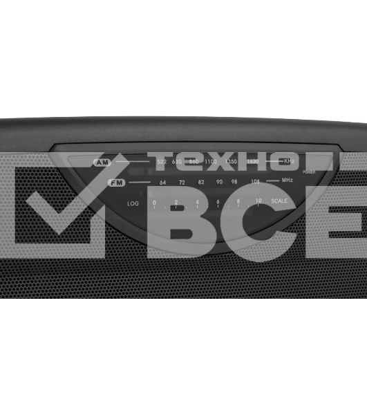 Радиоприемник Vitek VT-3591 (GY) LED индикатор Телескопическая антенна Тип батареек	UM-1