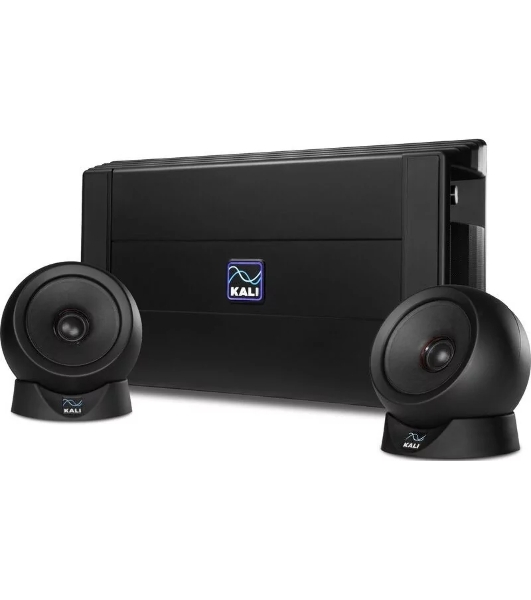 Комплект студийной акустики Kali Audio IN-UNF состоящий из сабвуфера с парой 4,5 мониторов, (-10 дБ) 39 Гц - 25 кГц / ( 3 дБ) 47 Гц - 21 кГц, 103 дБ, 2 x TRS, 1 x 3.5 мм, оптический вход, USB-C